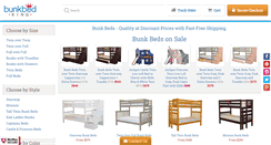 Desktop Screenshot of bunkbedking.com